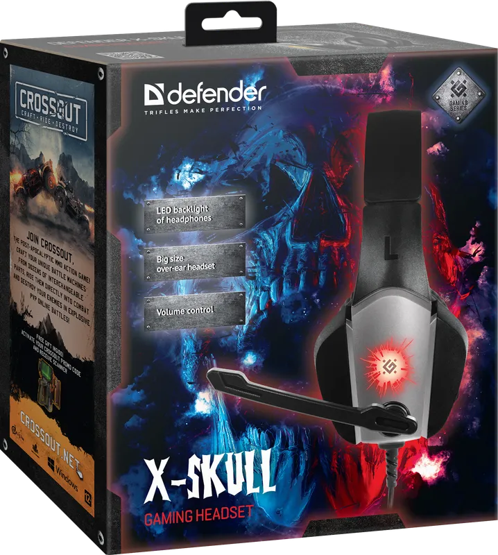 Defender - Слушалки за игри X-Skull