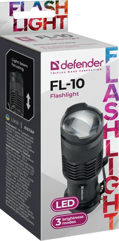 Defender - Фенерче FL-10, XP-E, 3 modes