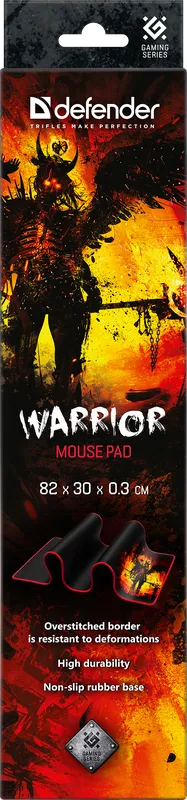 Defender - Подложка за мишка за игри Warrior