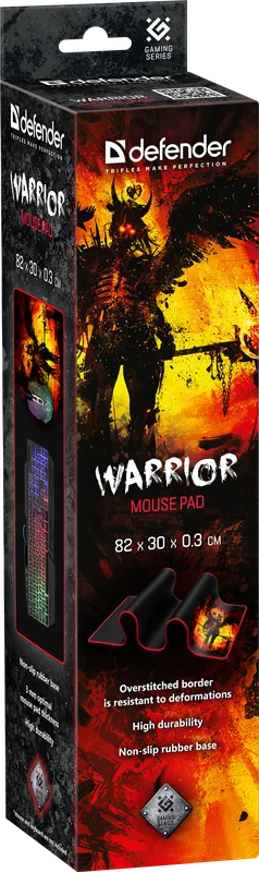 Defender - Подложка за мишка за игри Warrior