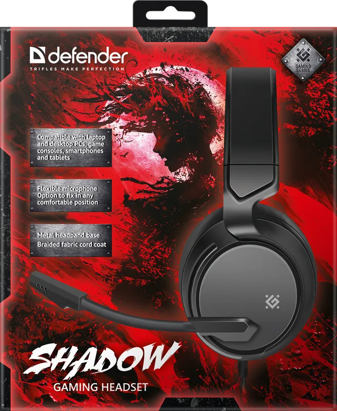 Defender - Слушалки за игри Shadow