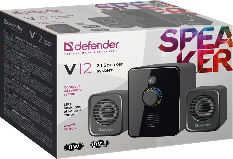 Defender - 2.1 система високоговорители V12