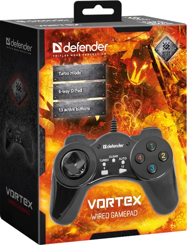 Defender - Геймпад с кабел Vortex