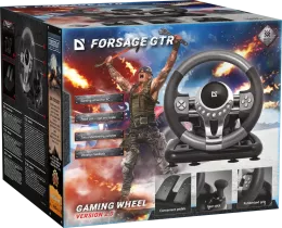 Defender - Геймърски волан FORSAGE GTR