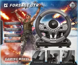 Defender - Геймърски волан FORSAGE GTR