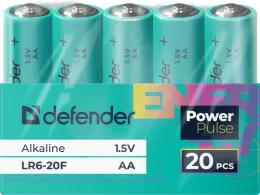 Defender - Алкална батерия LR6-20F