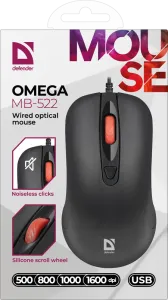 Defender - Оптична мишка с кабел Omega MB-522