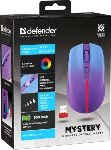 Defender - Безжична оптическа мишка Mystery MM-301