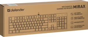 Defender - Механична клавиатура Mirax GK-352