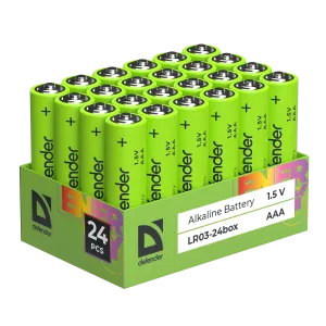 Defender - Алкална батерия LR03-24box