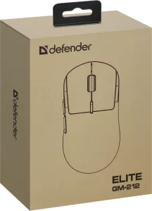 Defender - Безжична геймърска мишка Elite GM-212
