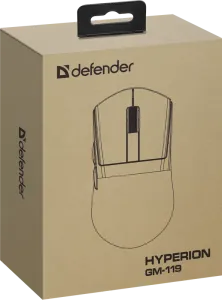 Defender - Безжична геймърска мишка Hyperion GM-119