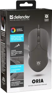 Defender - Геймърска мишка с кабел Oria GM-178