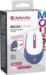 Defender - Безжична оптическа мишка Belsa MB-249
