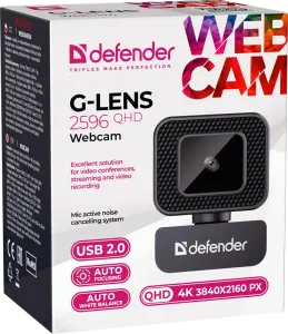 Defender - Уеб-камера G-lens 2596 QHD