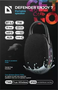 Defender - Портативна акустична система Enjoy 7
