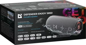 Defender - Портативна акустична система Enjoy S850
