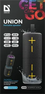 Defender - Портативна акустична система Union