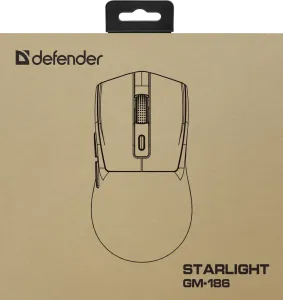 Defender - Безжична геймърска мишка Starlight GM-186