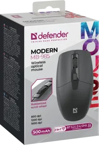 Defender - Безжична оптическа мишка Modern MB-985