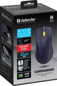 Defender - Безжична геймърска мишка Commander GM-511