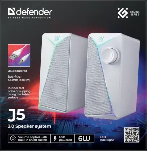 Defender - Акустична 2.0 система J5