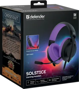 Defender - Геймърски слушалки Solstice