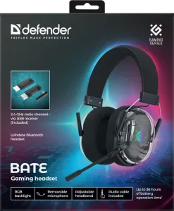 Defender - Геймърски слушалки Bate