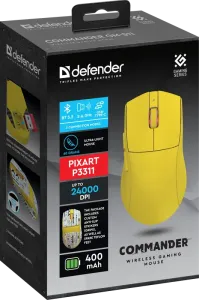 Defender - Безжична геймърска мишка Commander GM-511