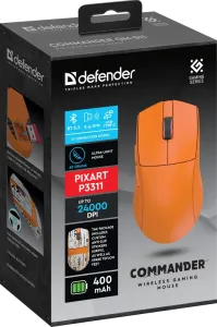 Defender - Безжична геймърска мишка Commander GM-511