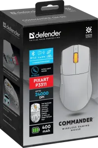 Defender - Безжична геймърска мишка Commander GM-511