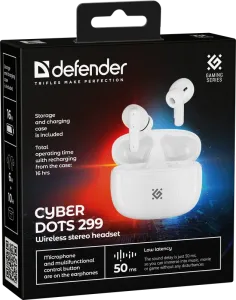 Defender - Безжични стерео слушалки CyberDots 299