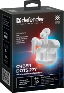 Defender - Безжични стерео слушалки CyberDots 277
