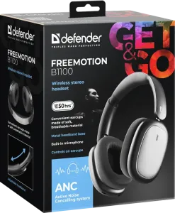 Defender - Безжични стерео слушалки FreeMotion В1100