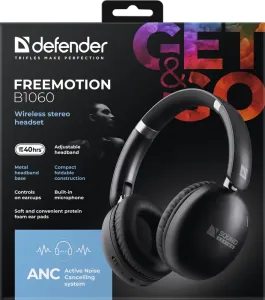 Defender - Безжични стерео слушалки FreeMotion В1060