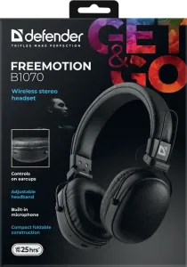 Defender - Безжични стерео слушалки FreeMotion В1070