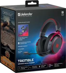 Defender - Безжични стерео слушалки Tremble