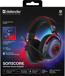 Defender - Безжични стерео слушалки Sonicore