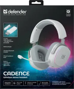 Defender - Безжични стерео слушалки Cadence