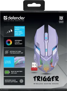 Defender - Безжична геймърска мишка Trigger GM-934