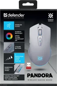 Defender - Безжична геймърска мишка Pandora GM-502