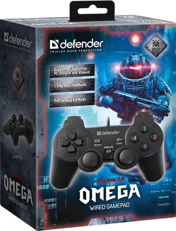 Defender - Геймпад с кабел Omega