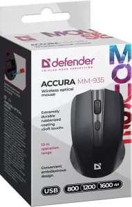 Defender - Безжична оптическа мишка Accura MM-935