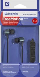 Defender - Безжични стерео слушалки FreeMotion B670