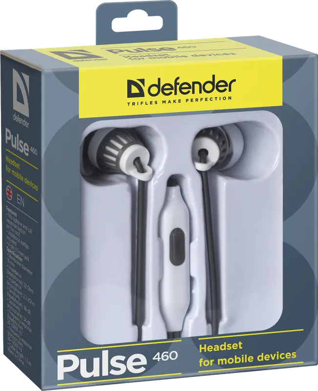 Defender - Слушалки с микрофон за смартфони Pulse 460