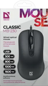 Defender - Оптична мишка с кабел Classic MB-230